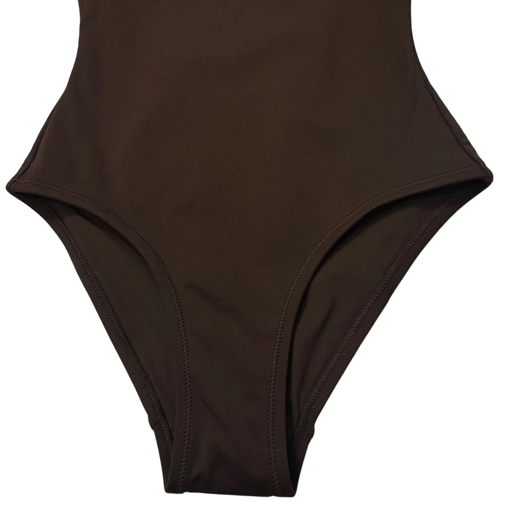 SKIMS Shaping Swim Cami‎ One Piece Cocoa XXS